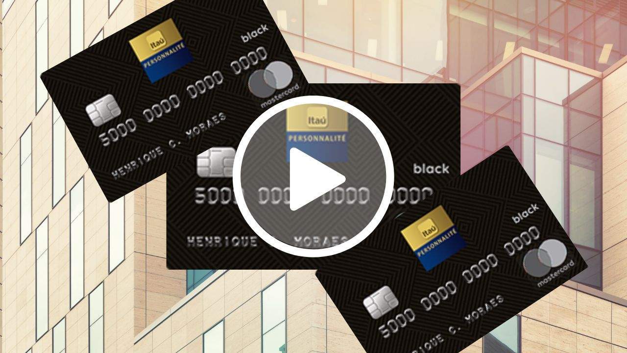 Cartão de Crédito Itaú Personnalité Mastercard Black - Confira as Vantagens
